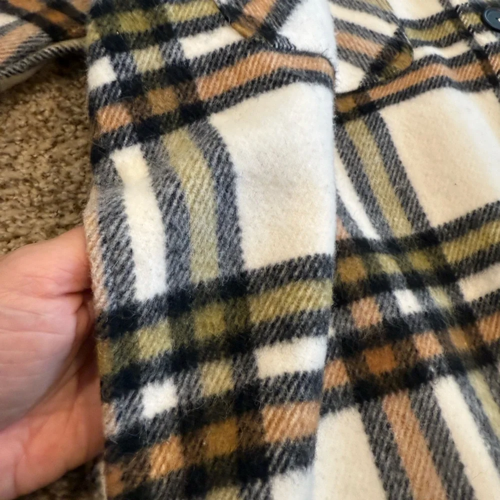 RD Style Checkered Wool Blend Jacket - Picture 10 of 11